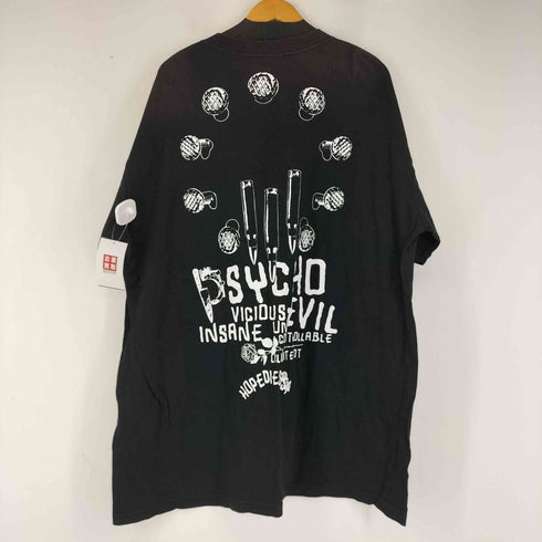 LILWHITEDOT 両面プリント S/S Tシャツ メンズ